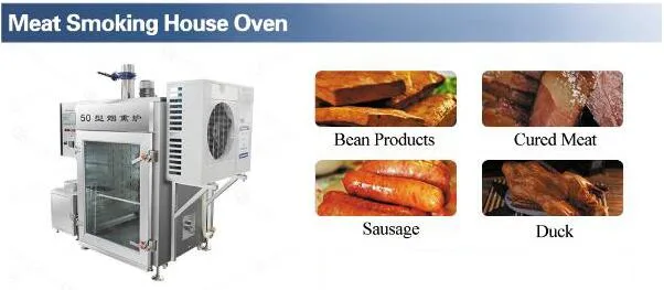Smoker Oven Smoke House Meat and Fish Smoking and Drying Machine