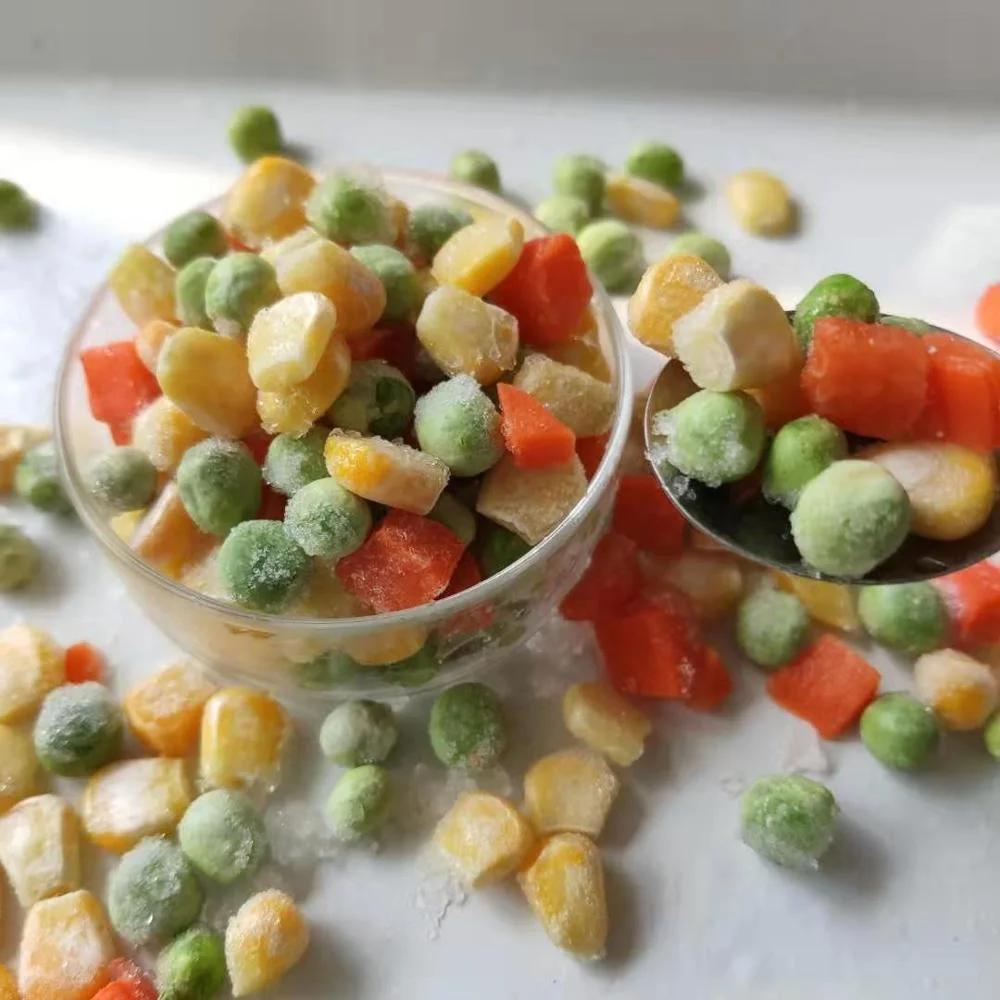 Good Taste IQF Frozen Mixed Vegetable with Peas Carrot Sweet Corn