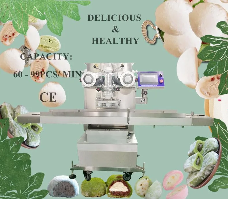 High Speed Sweet Japanese Rice Cake Daifuku Cake Making Machine