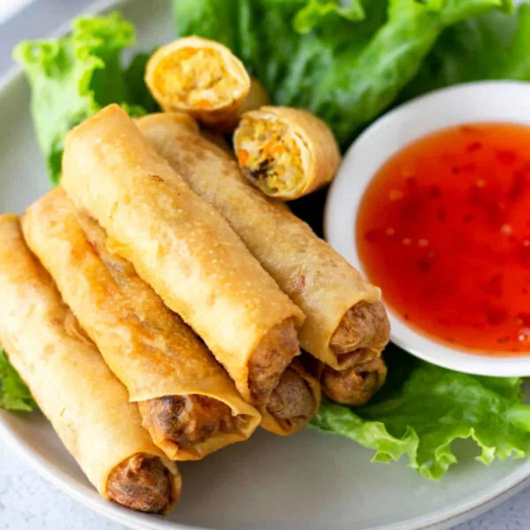 Traditional Snacks Frozen Dimsum Oriental Food Snack Vegetable IQF Fried Spring Rolls